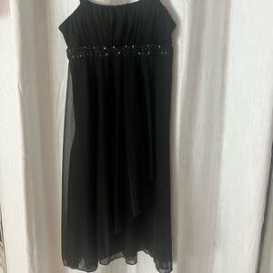 black w/ sequins short mini dress